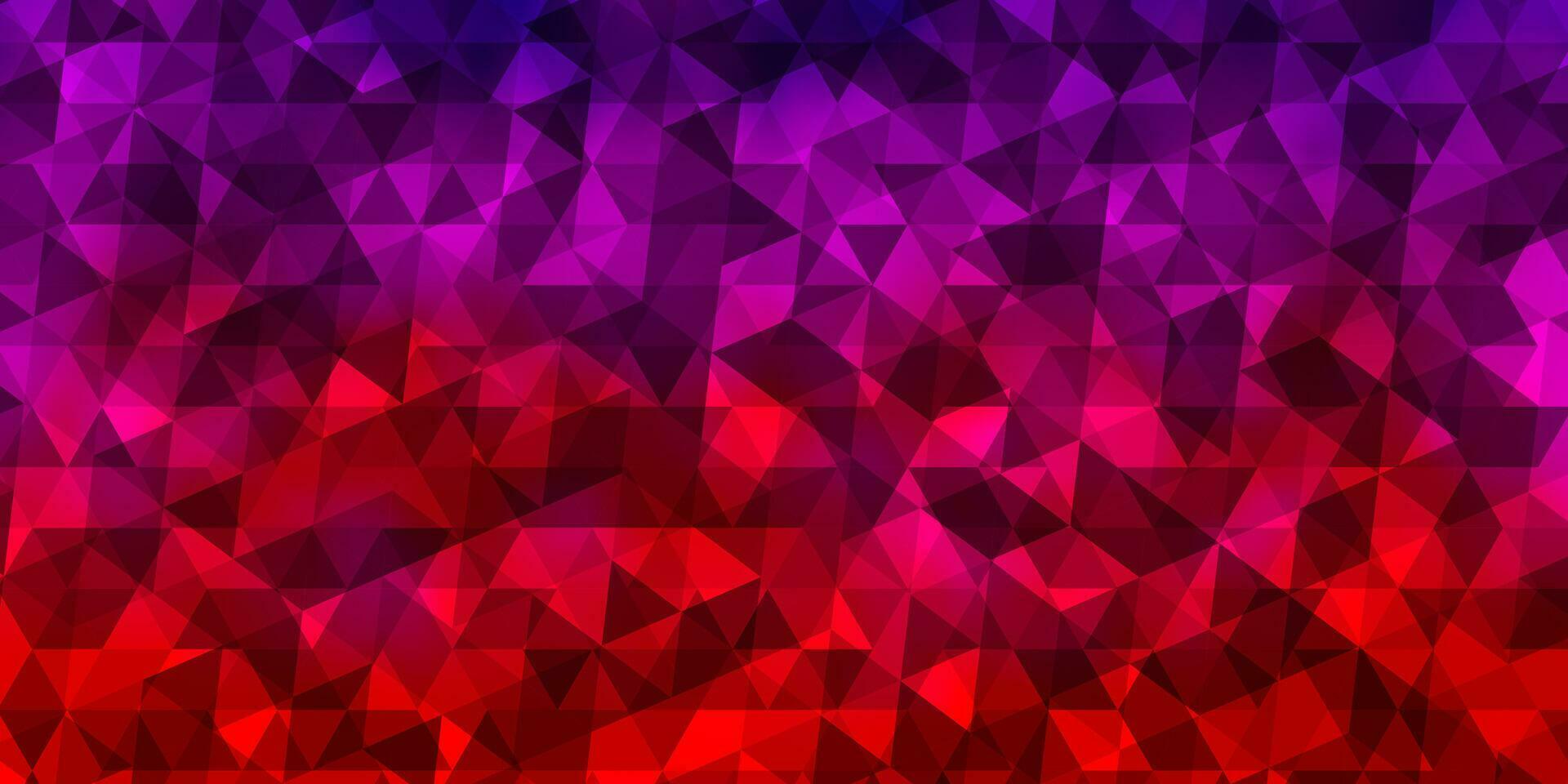 de fundo vector roxo, rosa claro com triângulos.