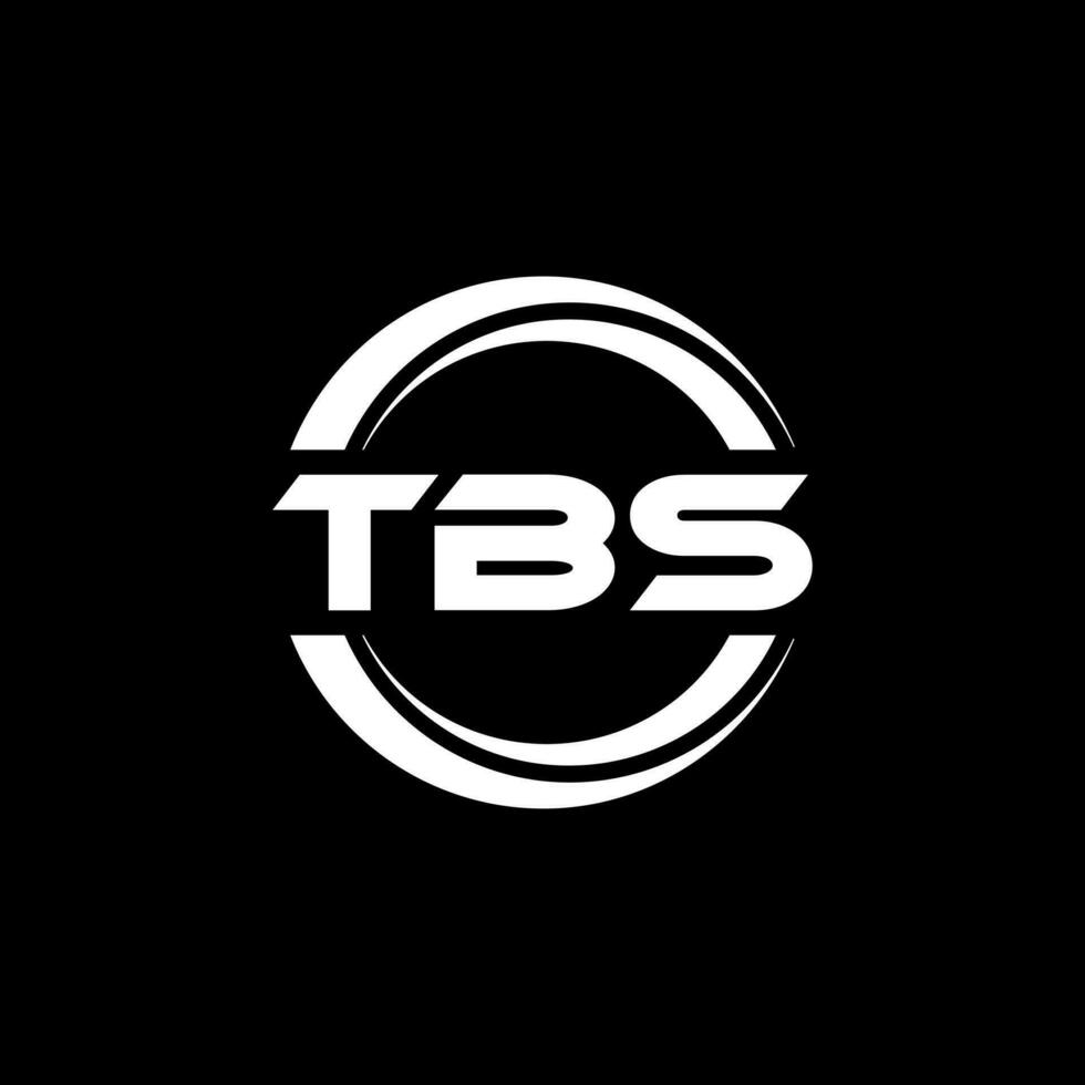 tbs logotipo projeto, inspiração para uma único identidade. moderno elegância e criativo Projeto. marca d'água seu sucesso com a impressionante isto logotipo. vetor