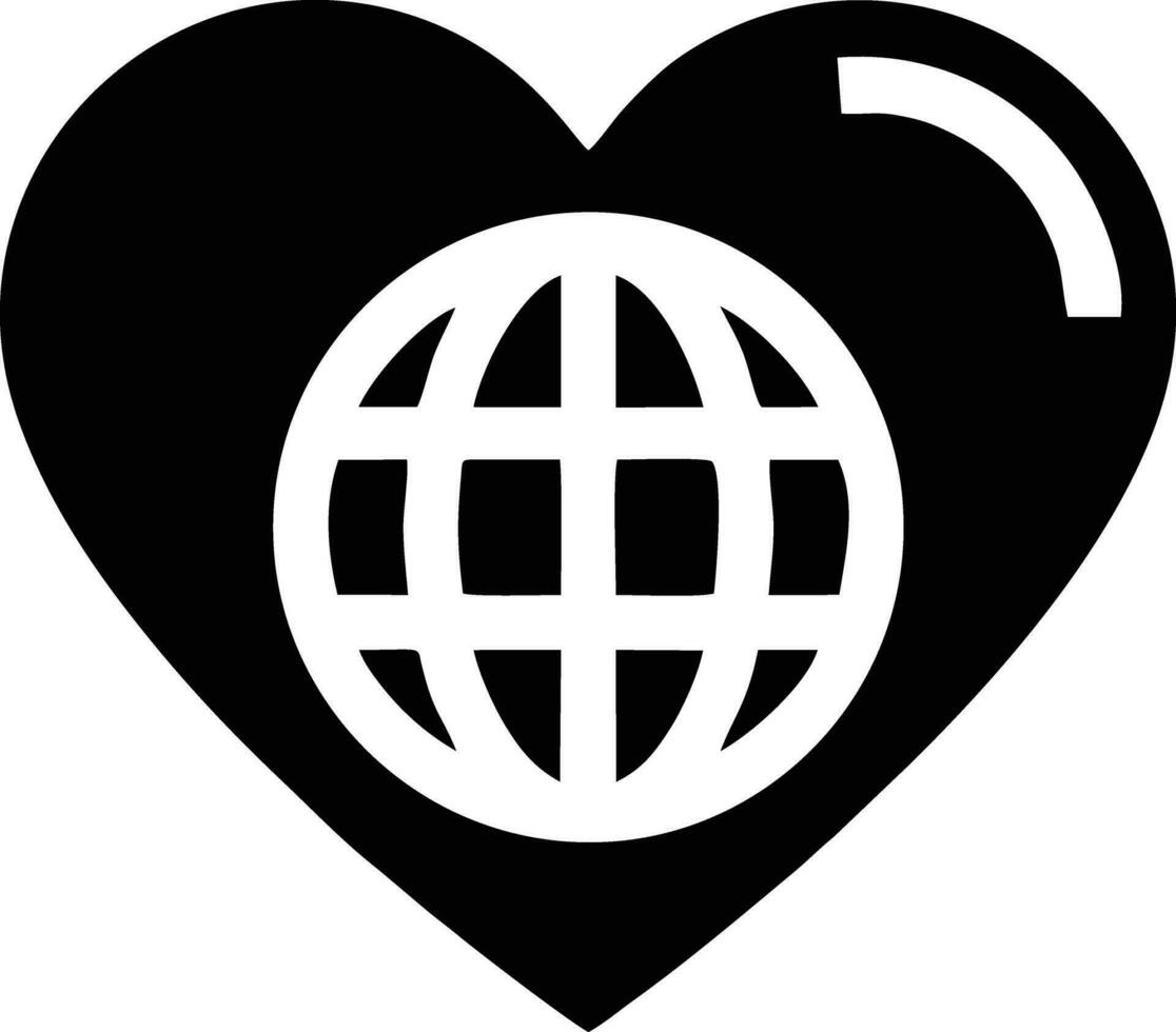 globo planeta terra ícone símbolo vetor imagem
