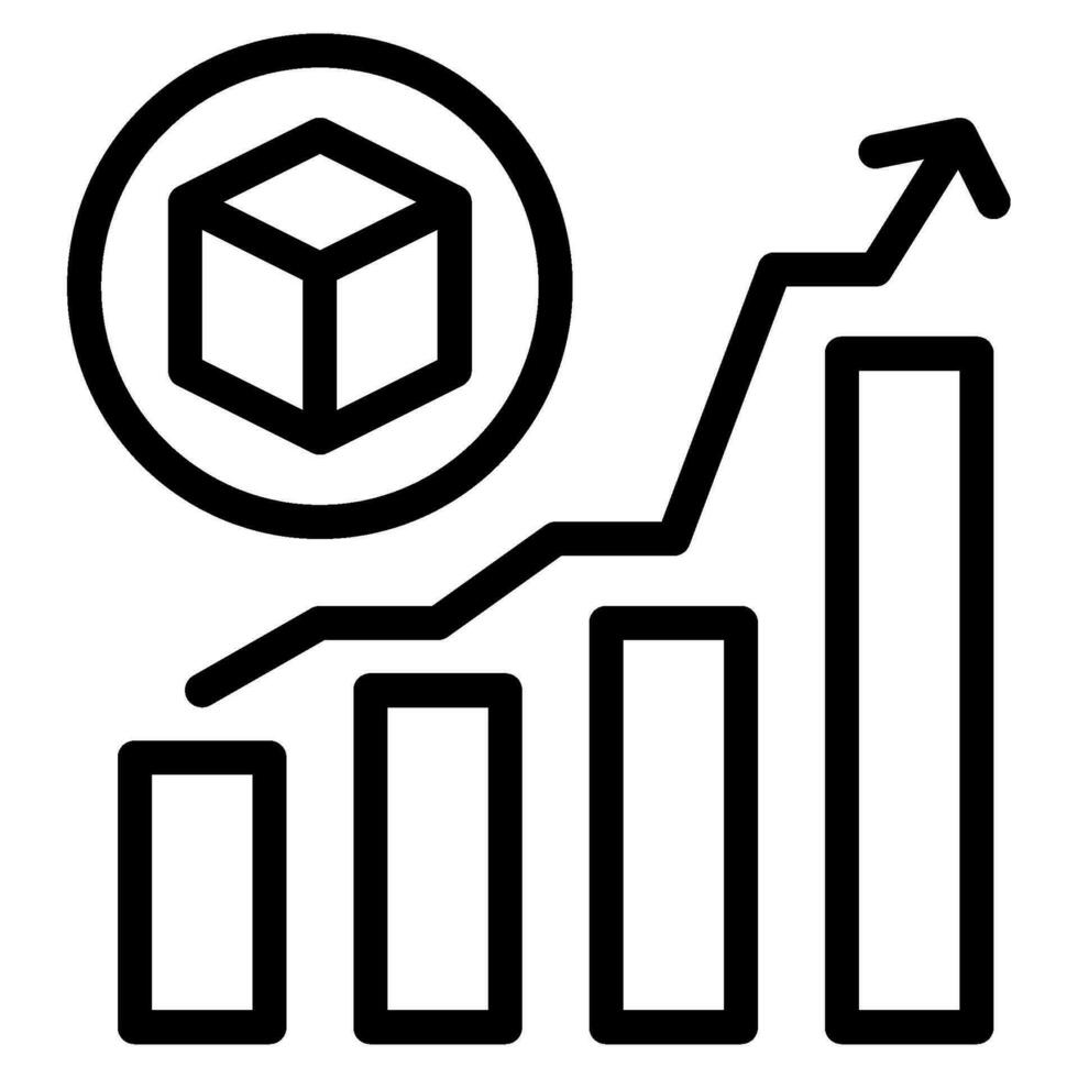 símbolo economia ícone vetor