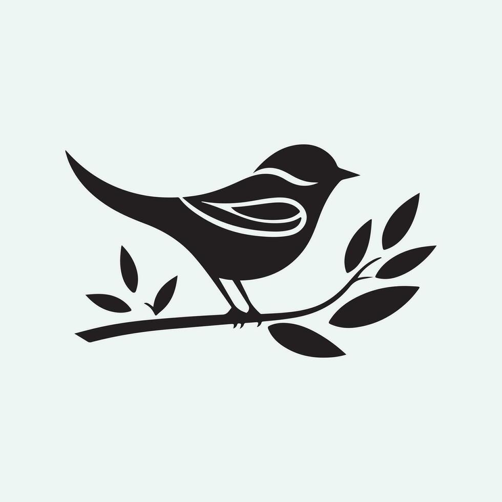 pássaro moderno logotipo Projeto vetor