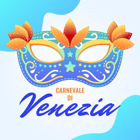 carnevale di venezia vetor