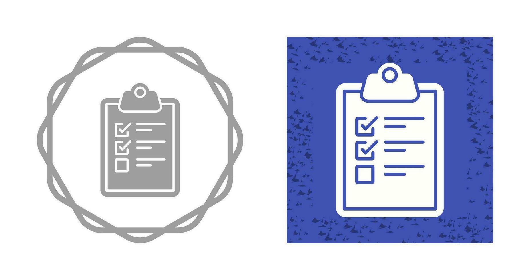 ícone de vetor de lista de verificação