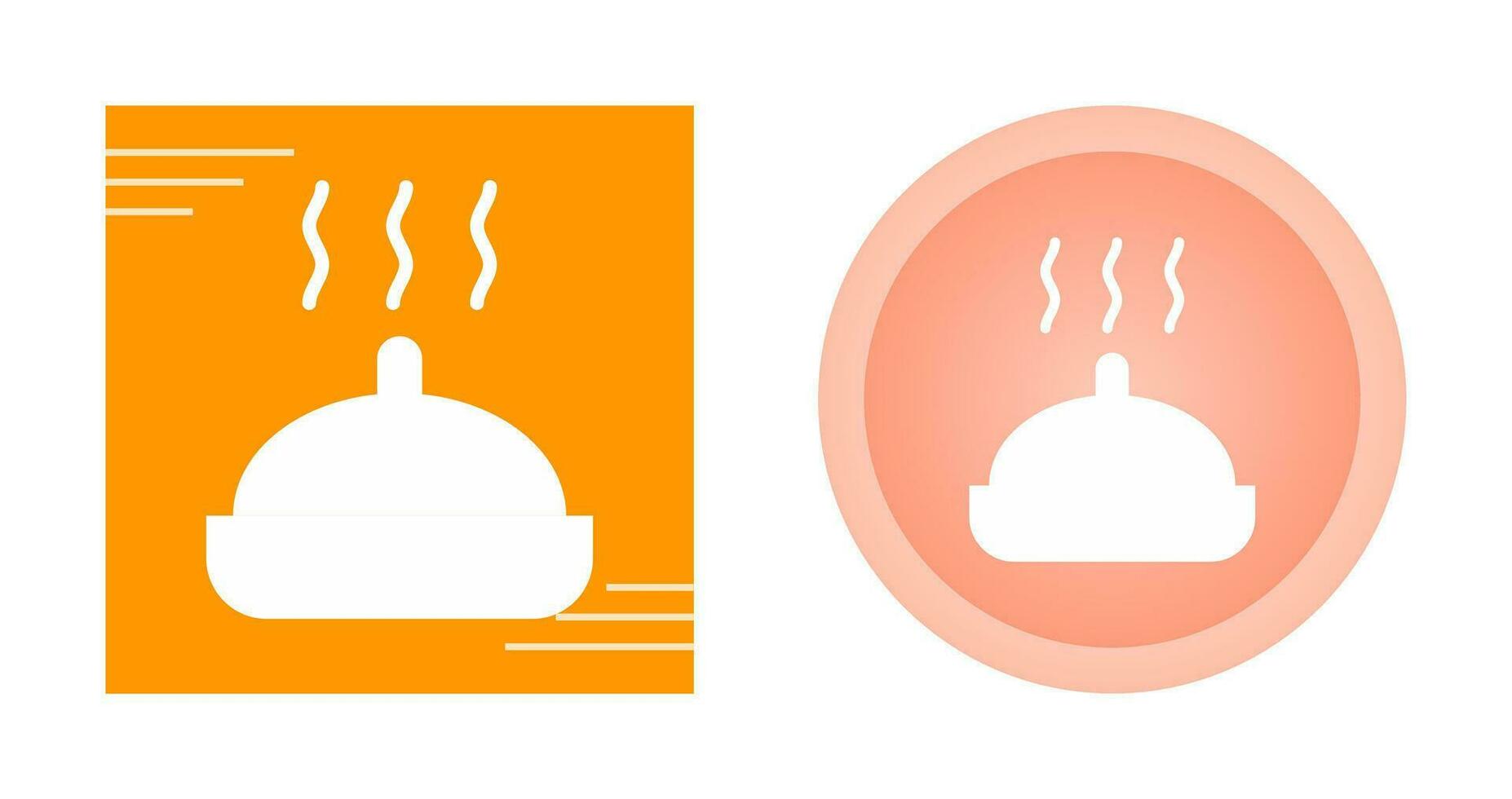 ícone de vetor de comida quente