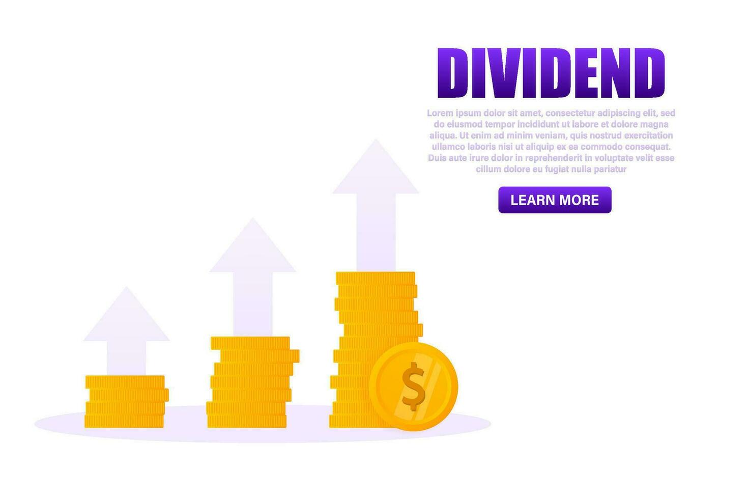 plano ouro ícone. dividendo conceito. o negócio financeiro investimento. o negócio vetor ícone. finança crescimento vetor