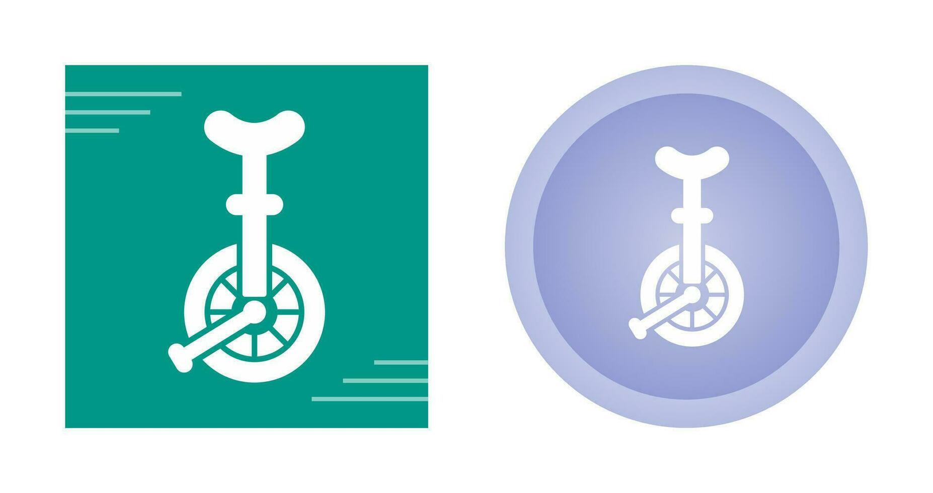 ícone de vetor de monociclo