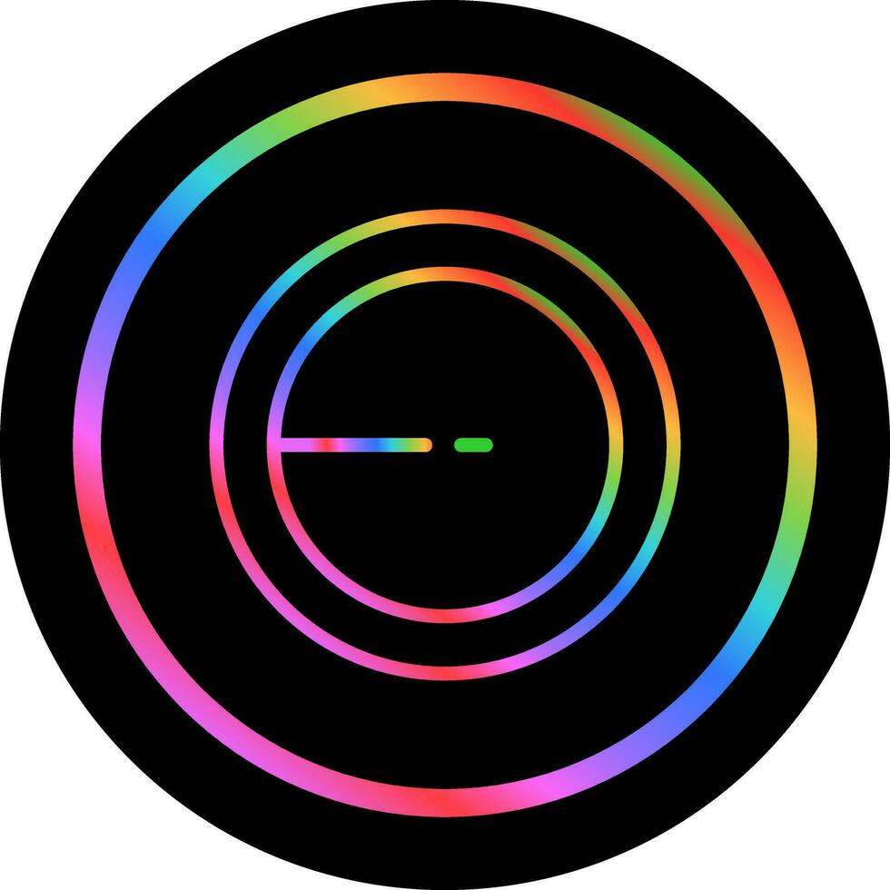 ícone de vetor de círculo