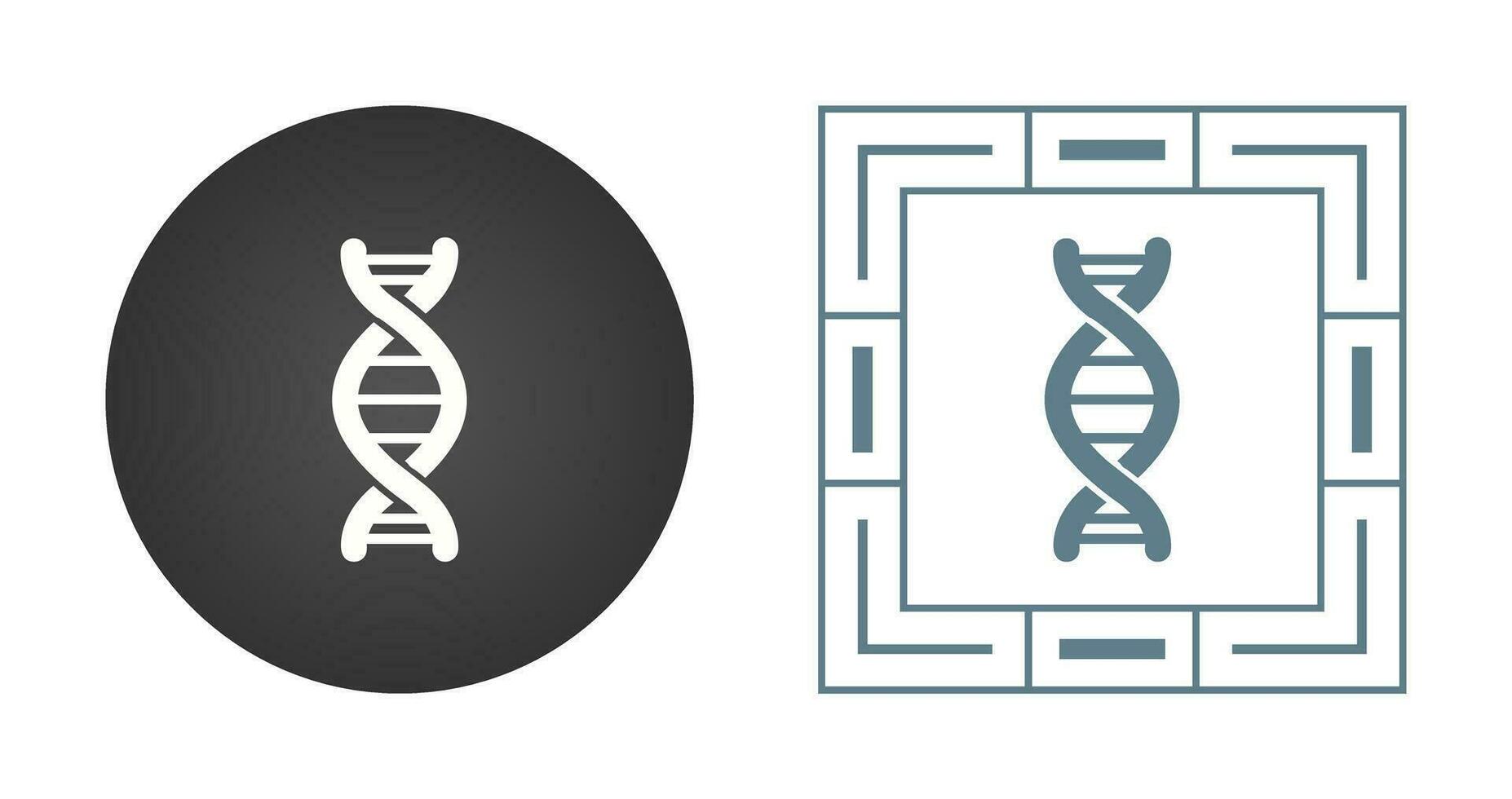 ícone de vetor de DNA