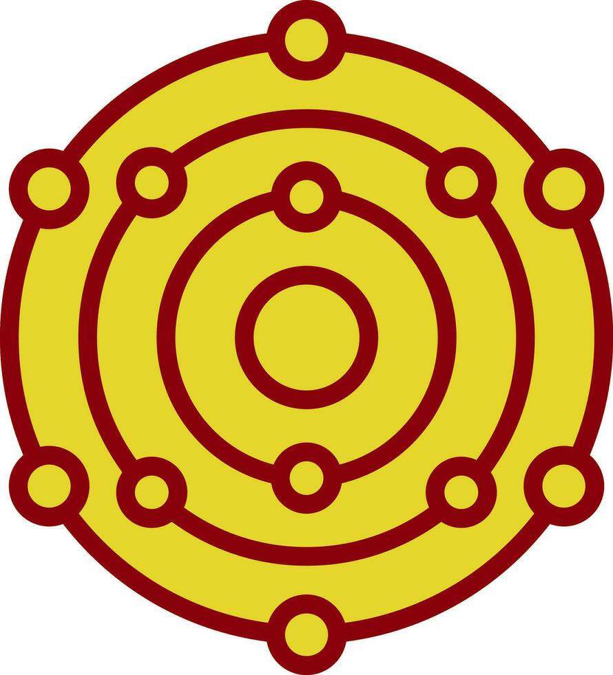 design de ícone do vetor do sistema solar