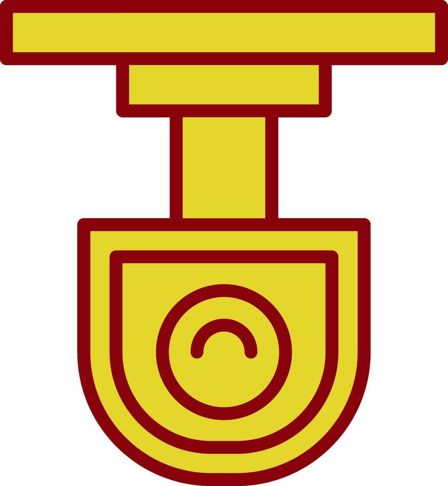 design de ícone de vetor de câmera de cctv