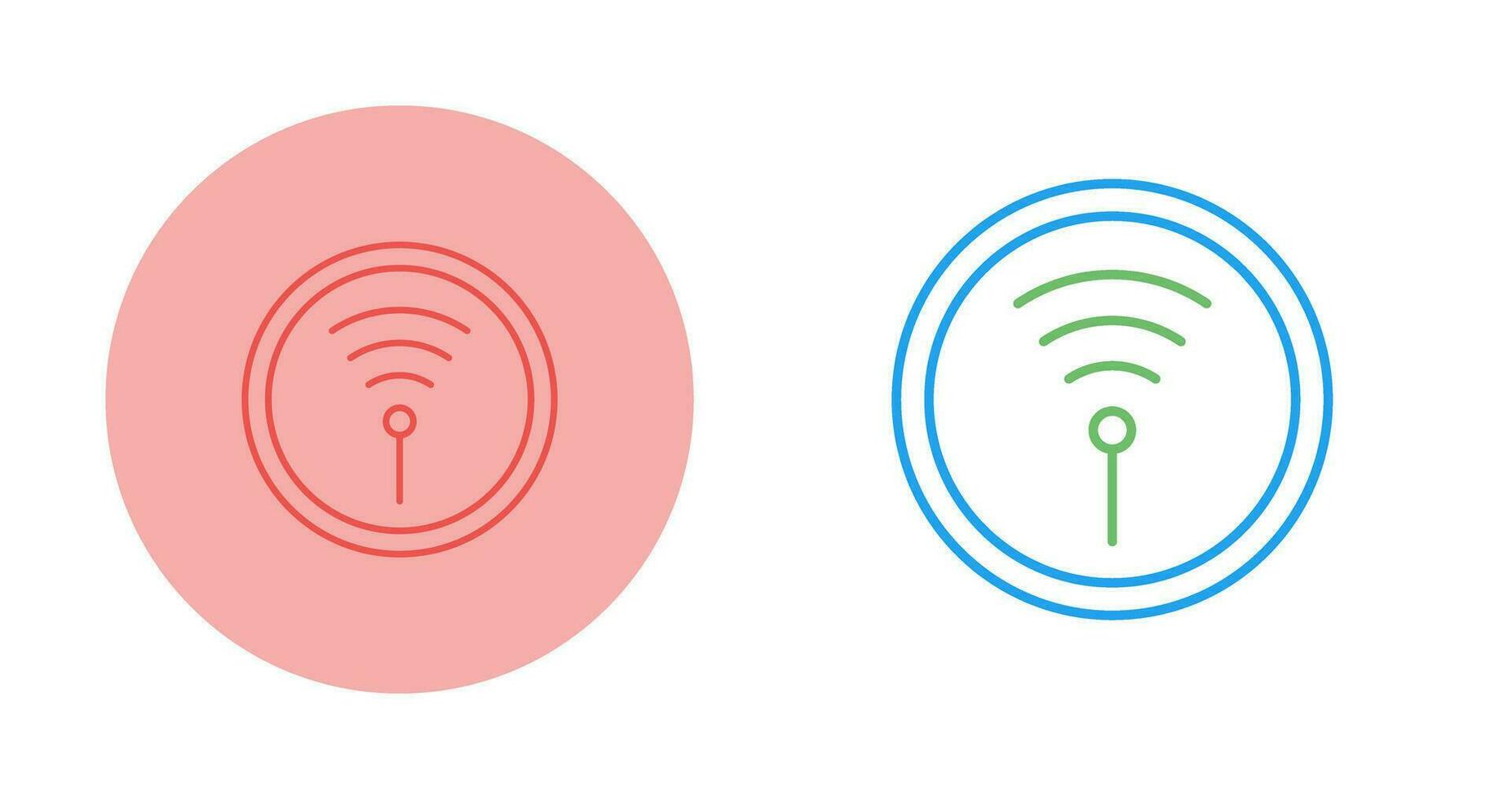 ícone de vetor de sinal wifi