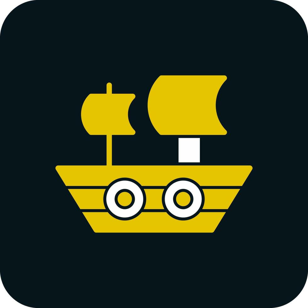 pirata navio vetor ícone Projeto