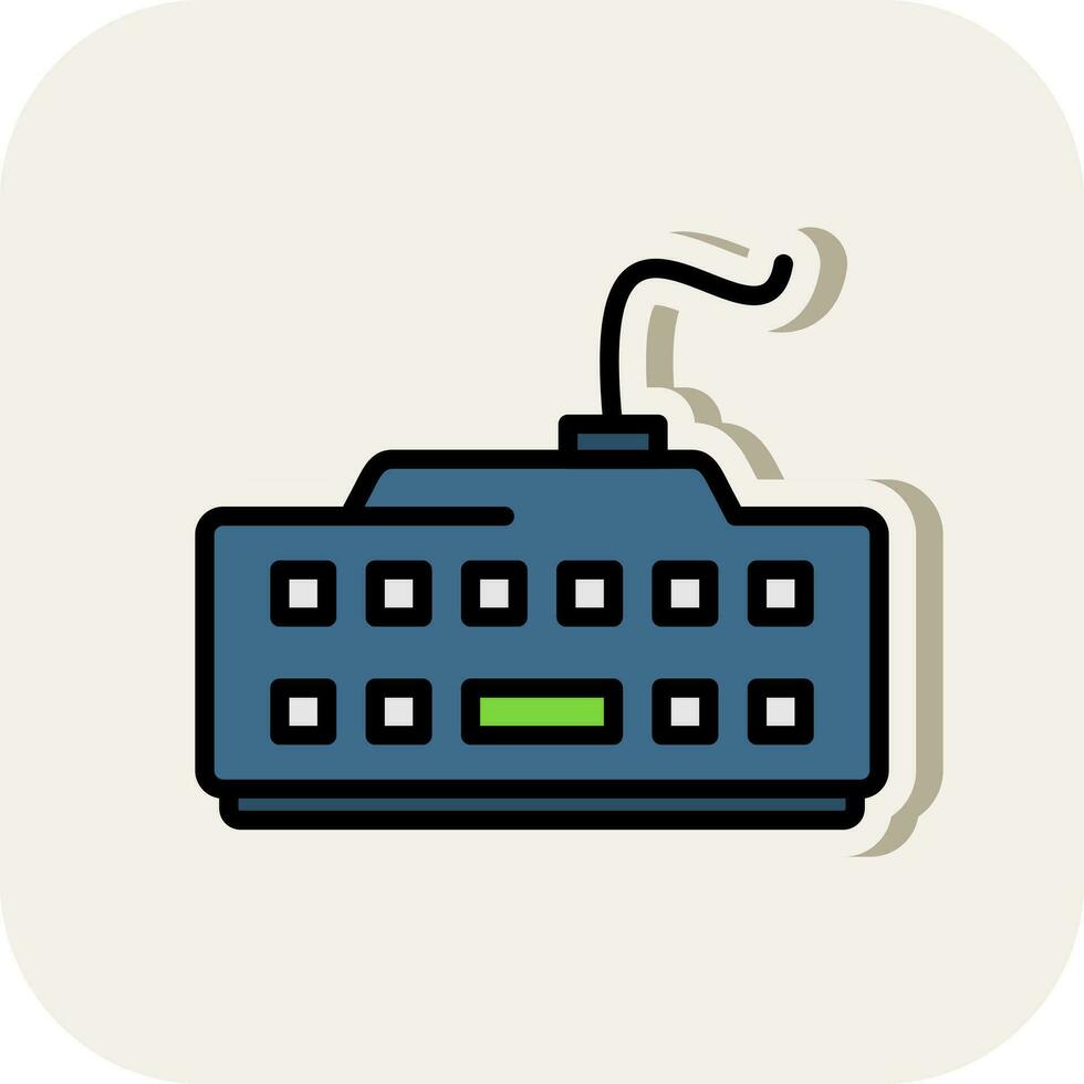 design de ícone de vetor de teclado