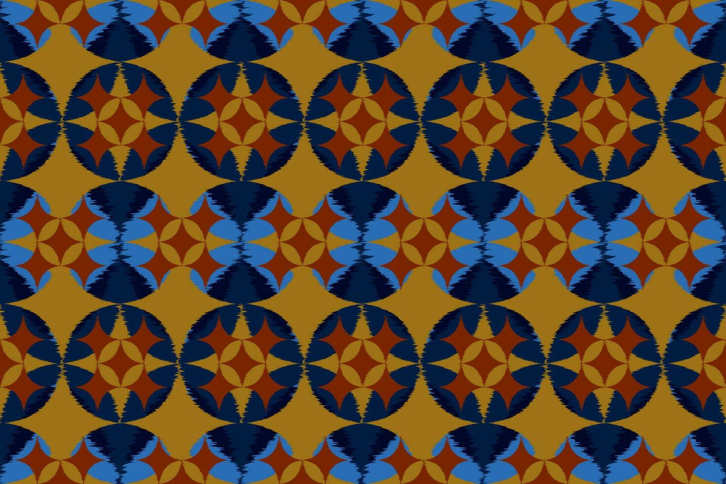 étnico abstrato ikat arte. desatado padronizar dentro tribal, folk bordado. Projeto para tapete, papel de parede, roupas, invólucro, tecido, cobrir, têxtil vetor