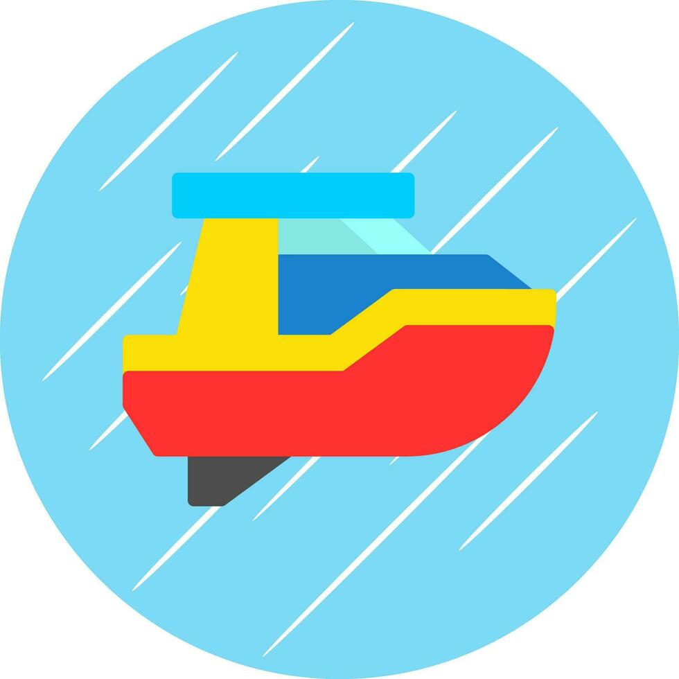 design de ícone de vetor de barco