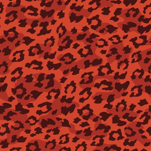 Fundo sem emenda de leopardo. Ilustração vetorial vetor