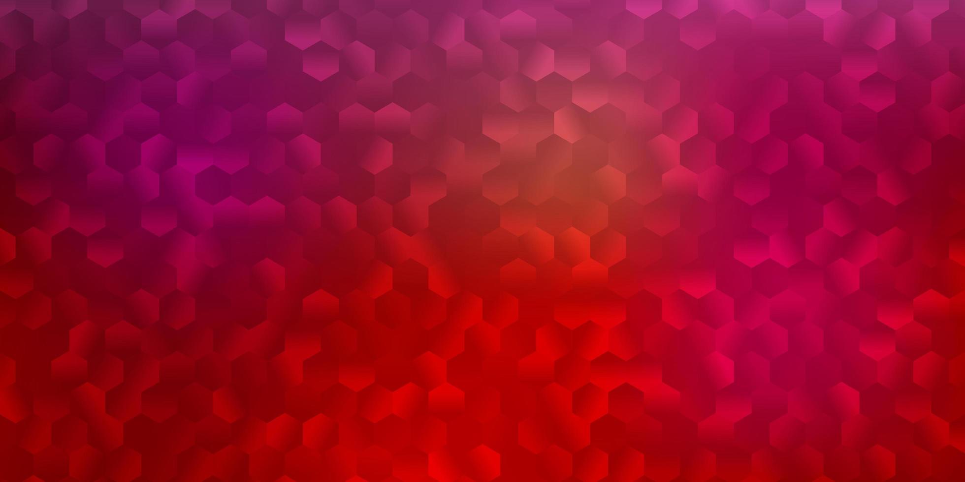 padrão de vetor vermelho claro com formas abstratas.