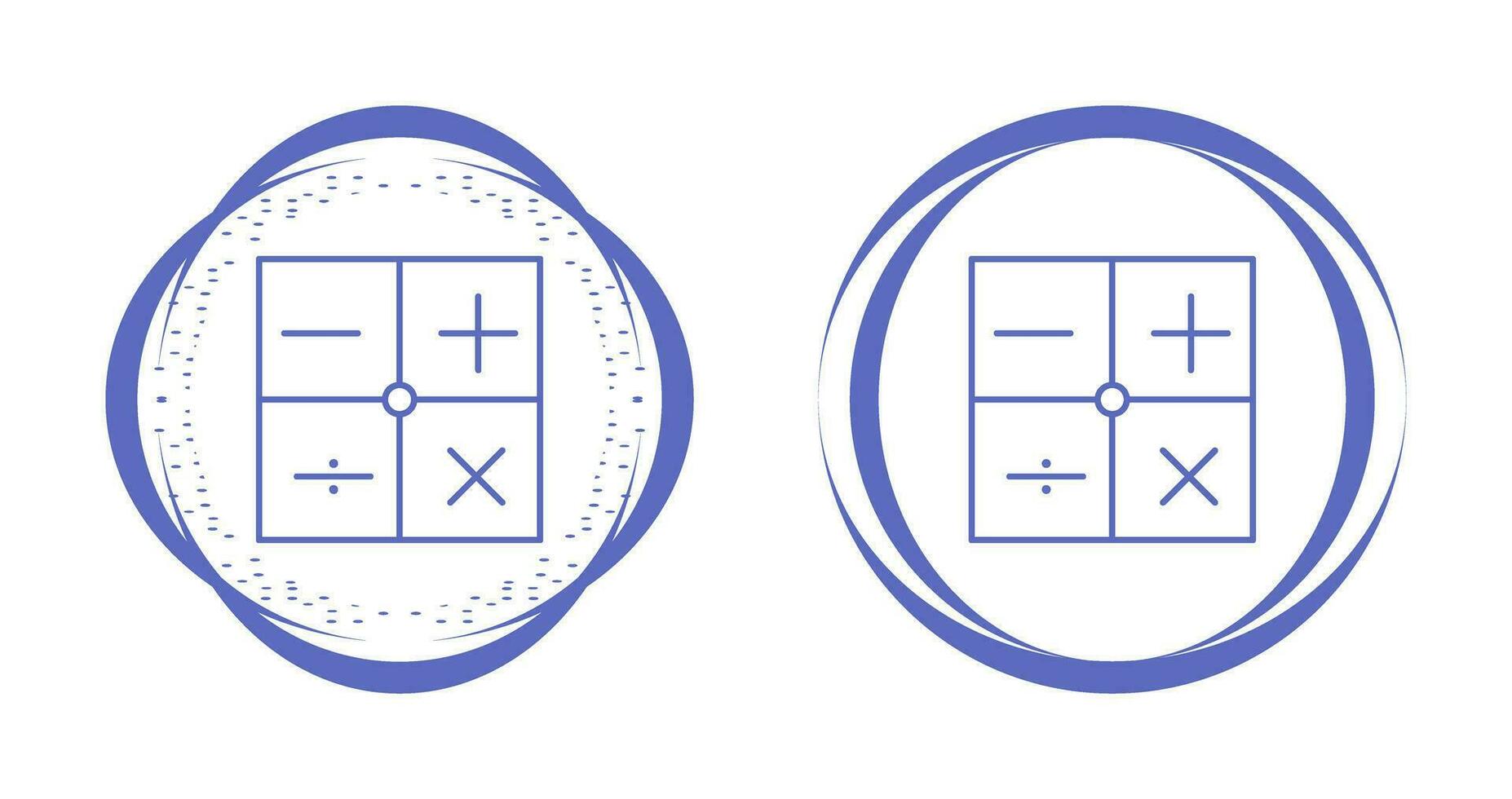 ícone de vetor de símbolos matemáticos