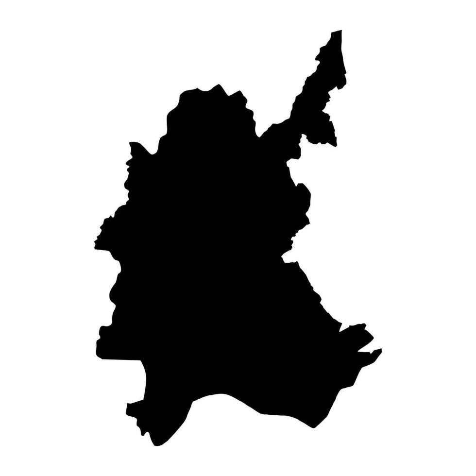 diala governadoria mapa, administrativo divisão do Iraque. vetor ilustração.