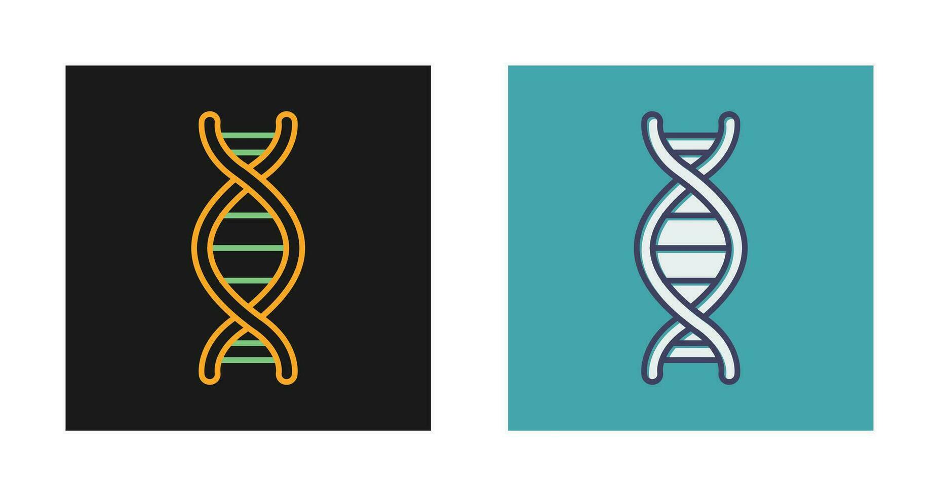 ícone de vetor de DNA