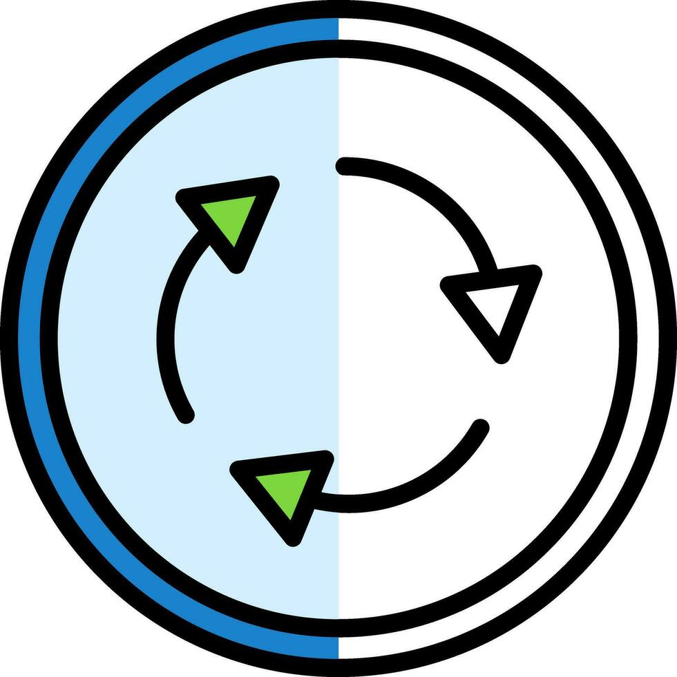 design de ícone de vetor de ciclo