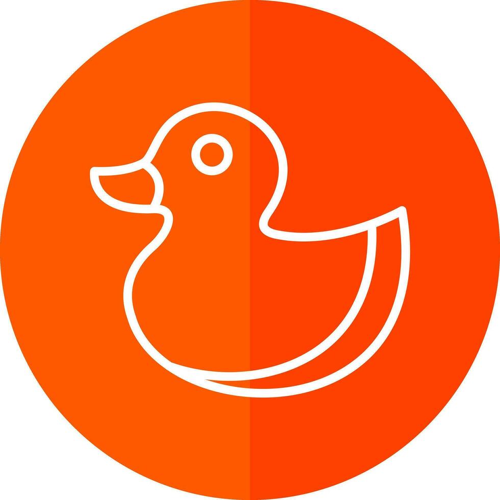 design de ícone de vetor de pato de borracha