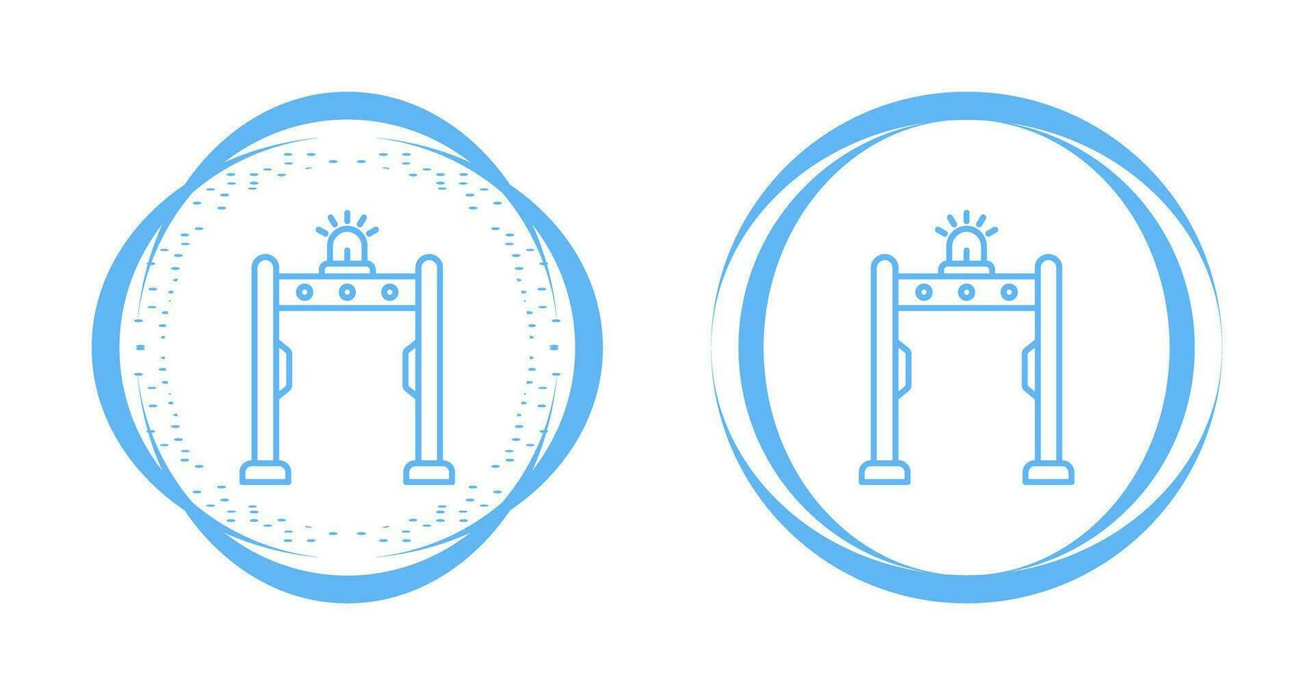 ícone de vetor de detector de metais