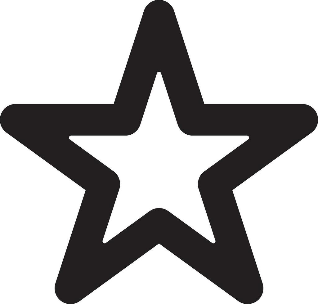 ilustração em vetor ícone estrela