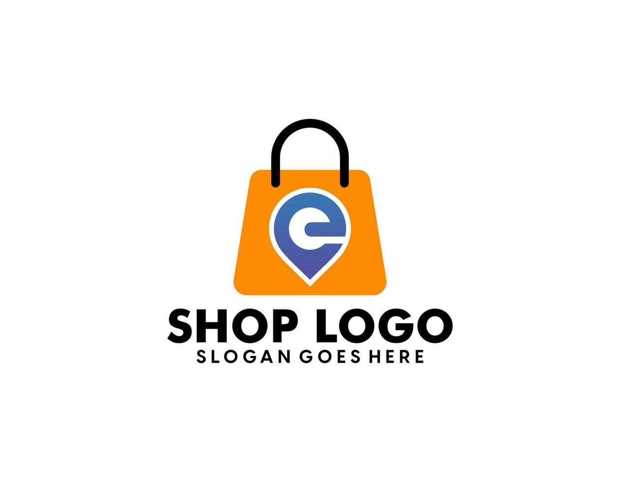 conectados fazer compras logotipo desenhos modelo. ilustração vetor gráfico do compras carrinho e fazer compras saco combinação logotipo Projeto conceito. perfeito para comércio eletrônico, oferta, desconto ou loja rede elemento. companhia emblema