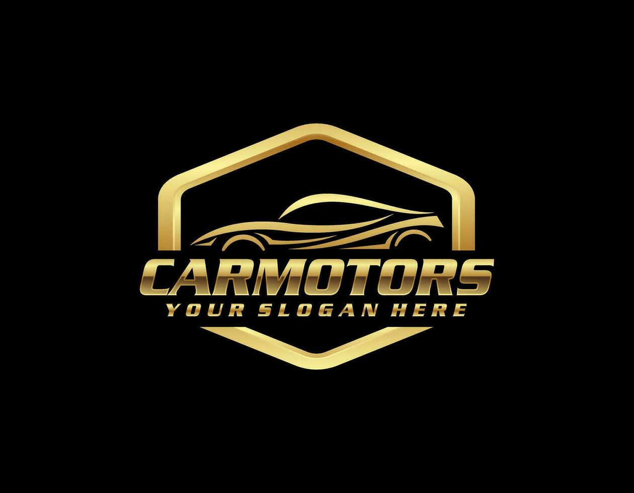 auto carro revendedor logotipo emblema. Esportes carro silhueta ícone vetor