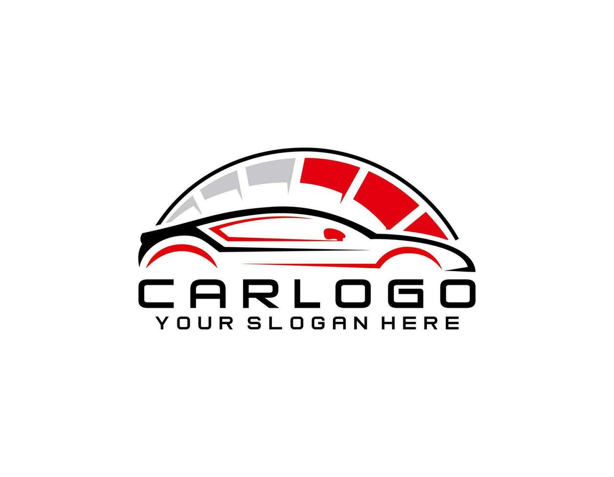 ilustração vetorial de logotipo de carro vetor