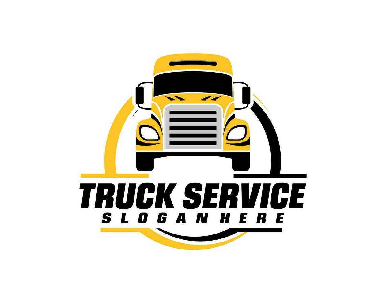 logística auto caminhão transporte marca nominativa logotipo Projeto vetor ícone ilustrações.