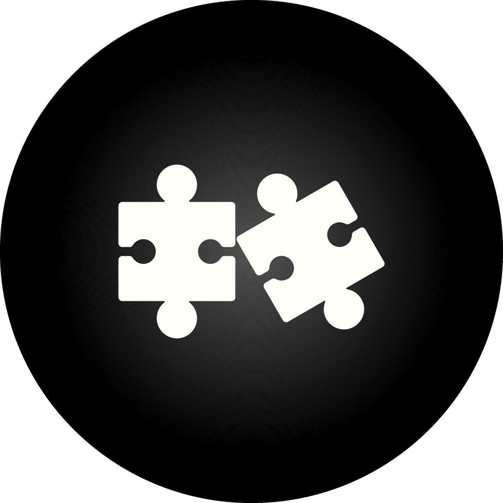 ícone de vetor de jogo de quebra-cabeça