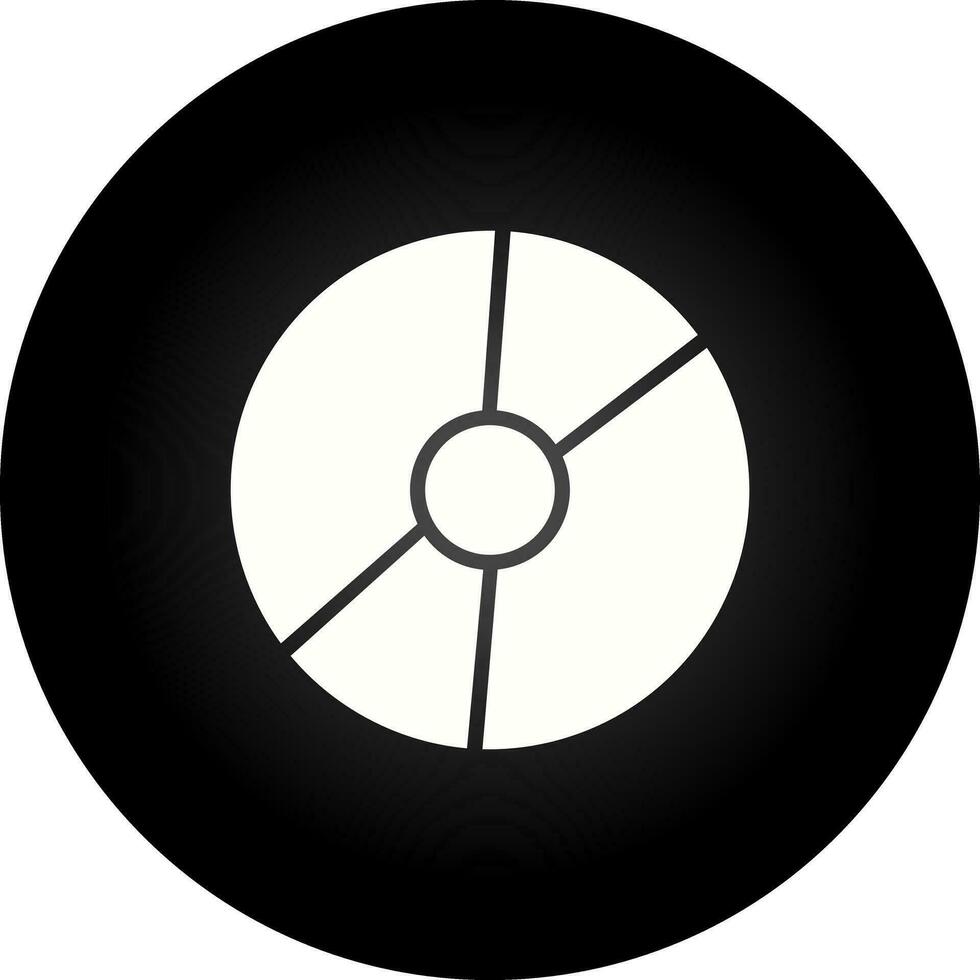 ícone de vetor de disco