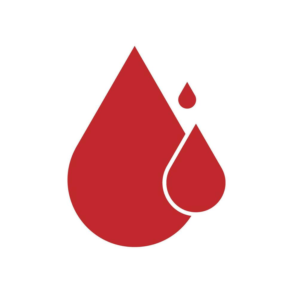 humano sangue logotipo modelo vetor ícone ilustração Projeto em branco fundo.
