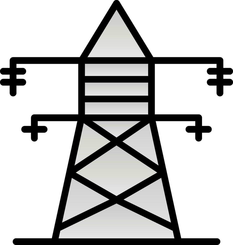 design de ícone de vetor de torre