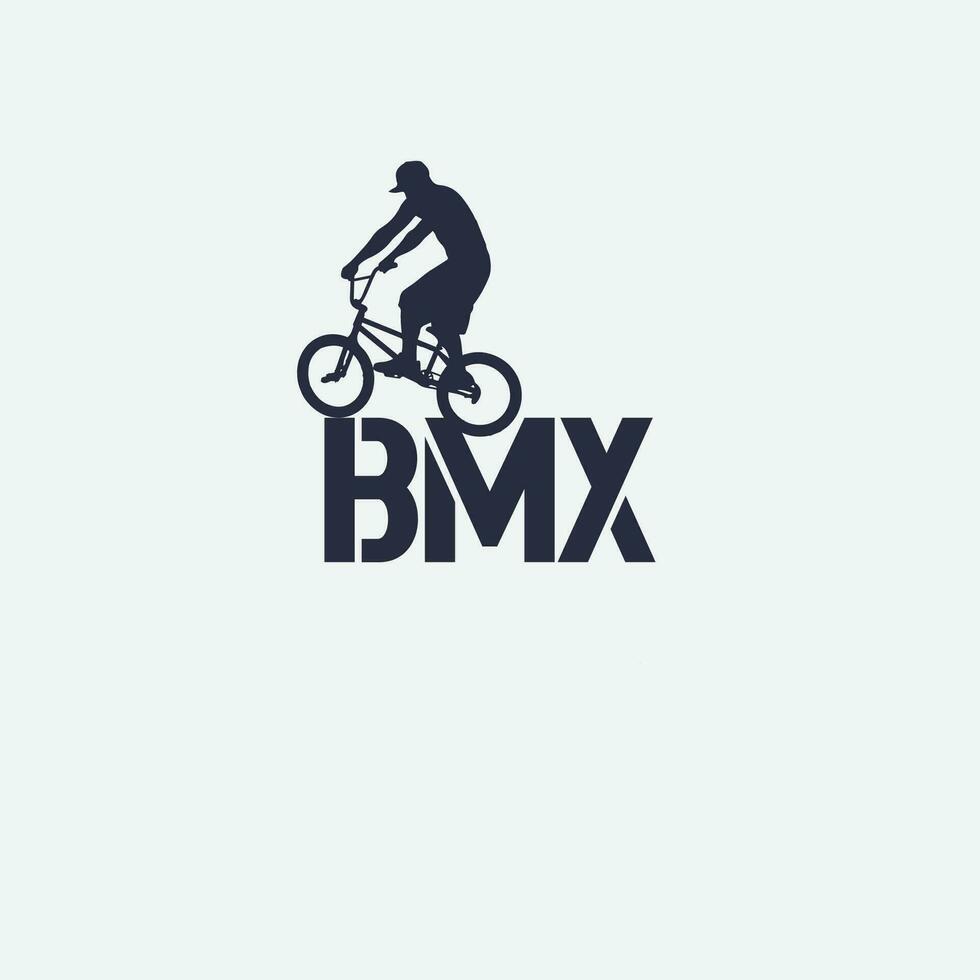 logotipo de mountain bike vetor