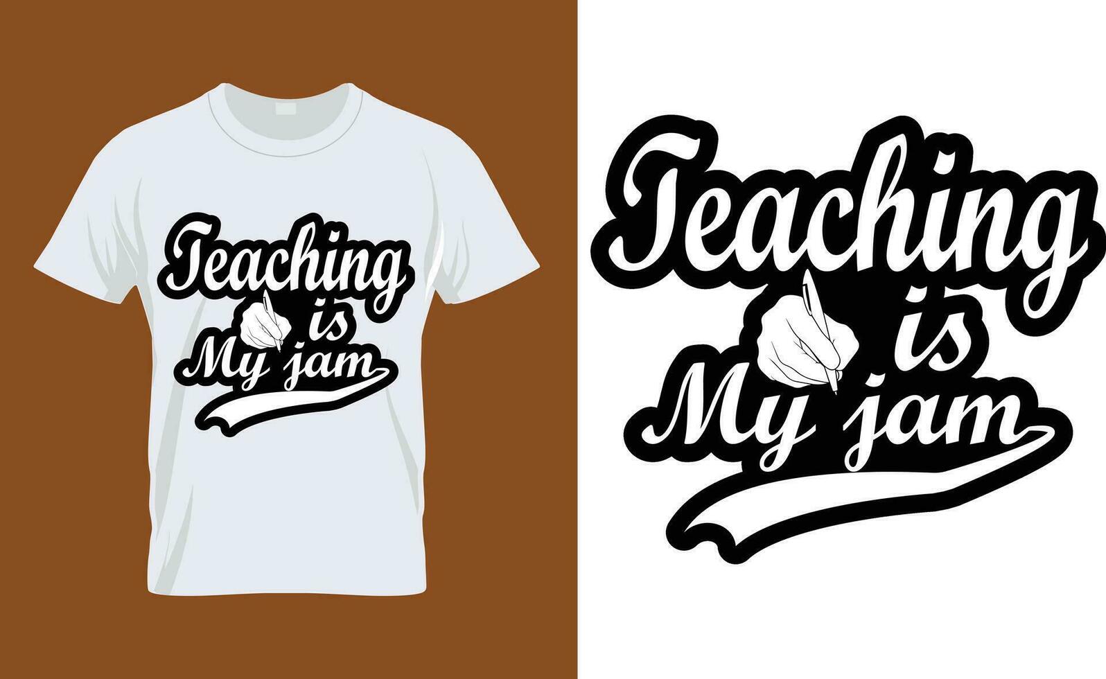 professores dia t camisa projeto, t camisa Projeto tipografia e personalizado, t camisa Projeto Ideias estoque vetor imagem