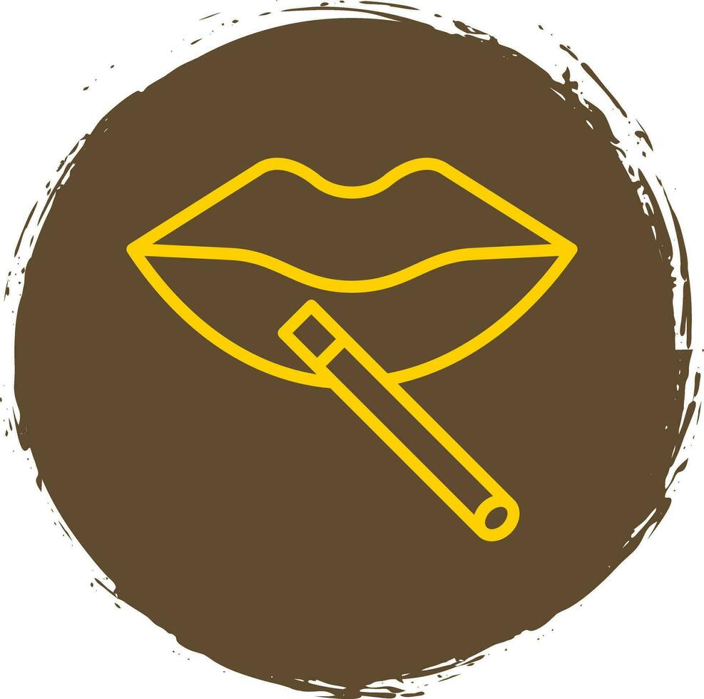 design de ícone de vetor de lábios