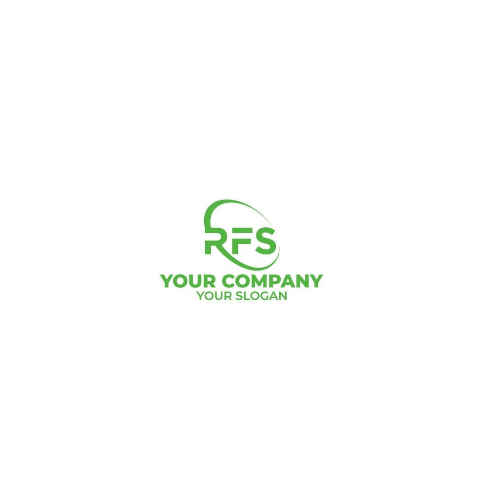 carta rfs logotipo Projeto vetor