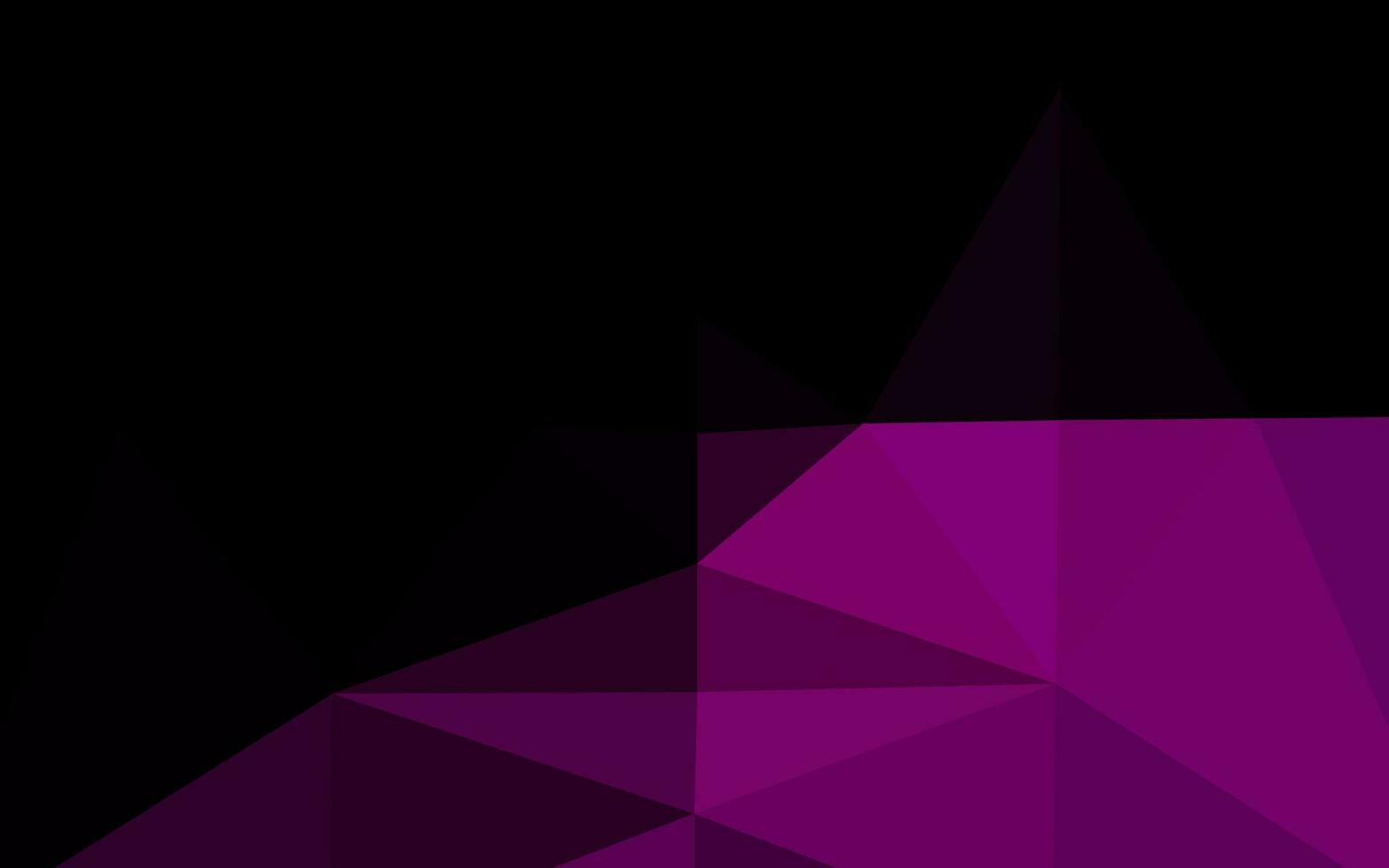 fundo poligonal vector roxo escuro.