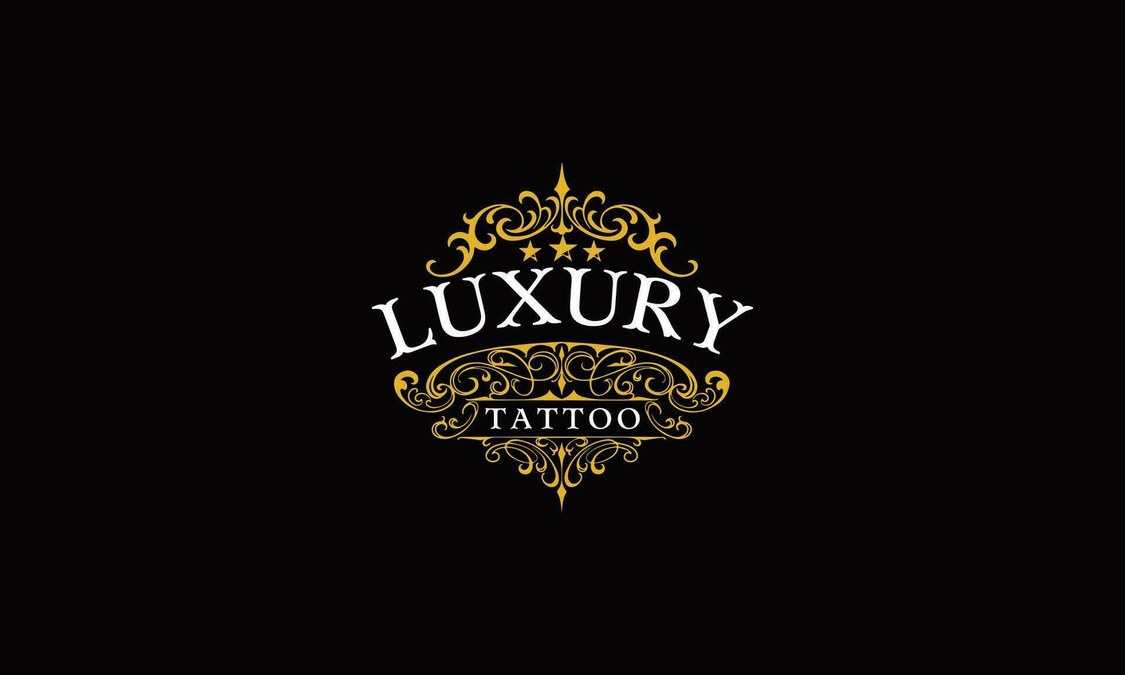 luxo logotipo - real vetor modelo