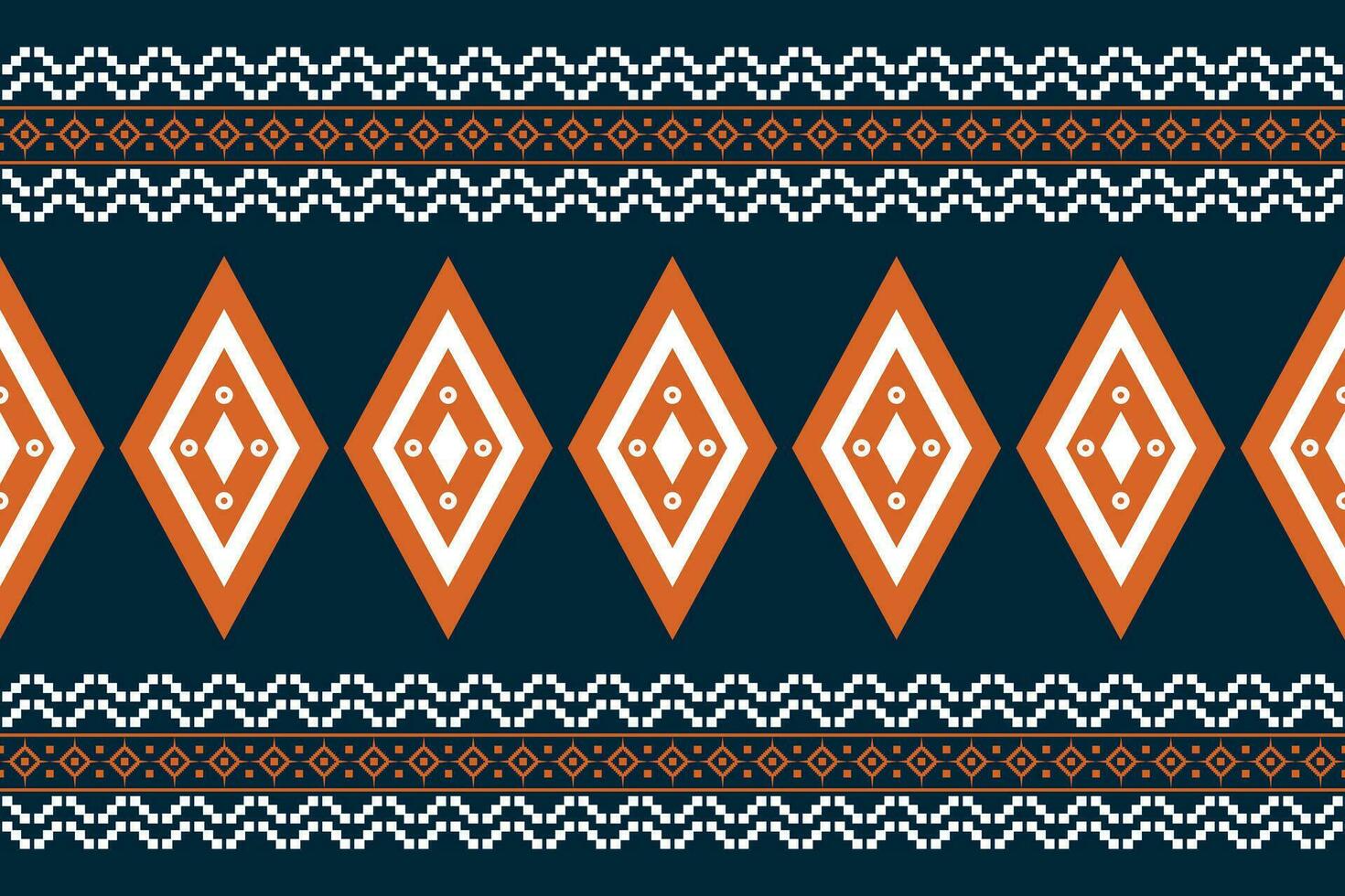 étnico ikat tecido padronizar geométrico estilo.africano ikat bordado étnico oriental padronizar azul fundo. resumo,illustration.texture,vestuário,quadro,decoração,tapete,motivo. vetor