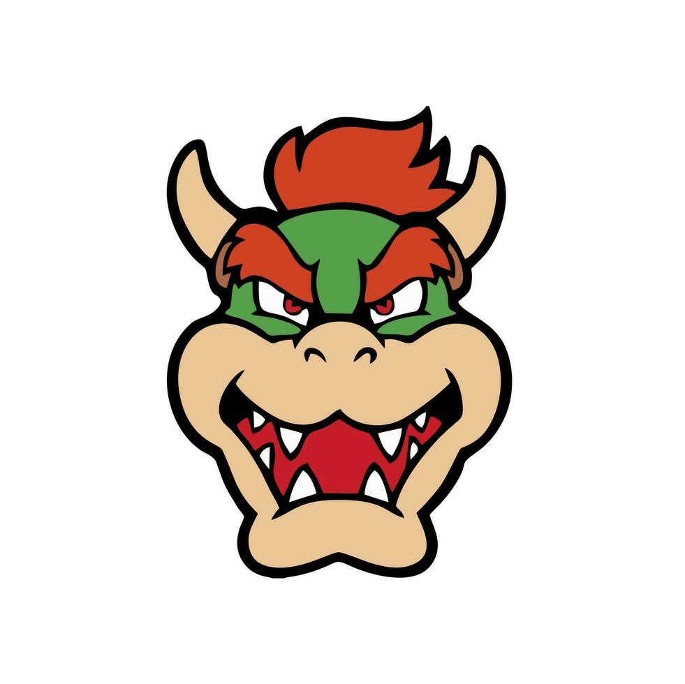 fofa ilustração desenhos para a personagens dentro a super mario manos jogos vetor