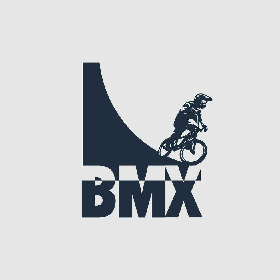 vetor de logotipo de mountain bike