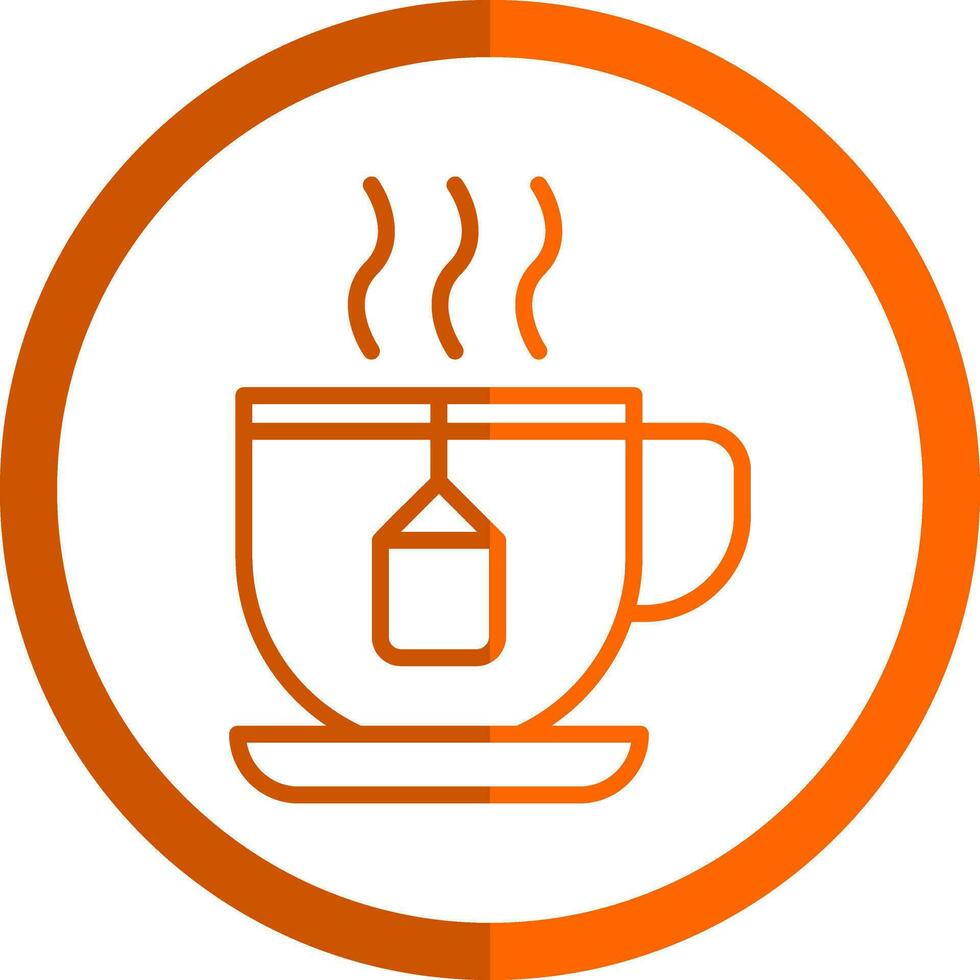 design de ícone de vetor de chá