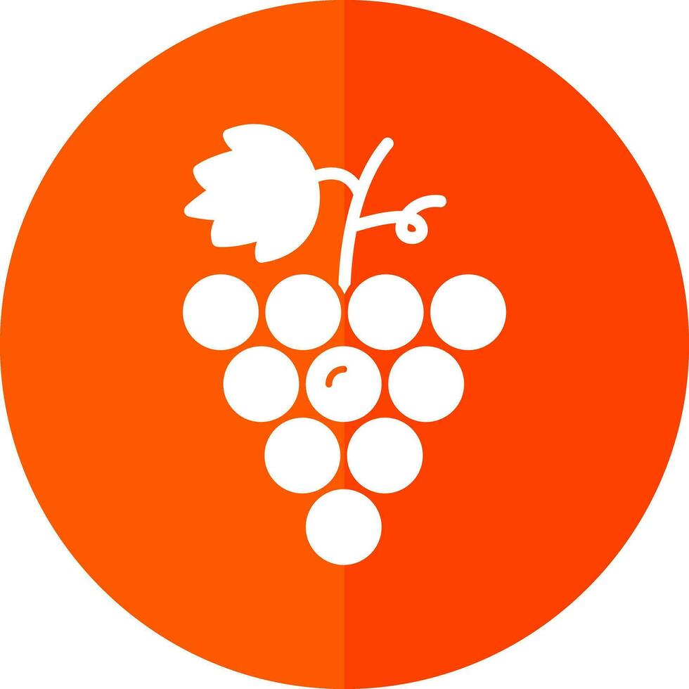 design de ícone de vetor de uvas