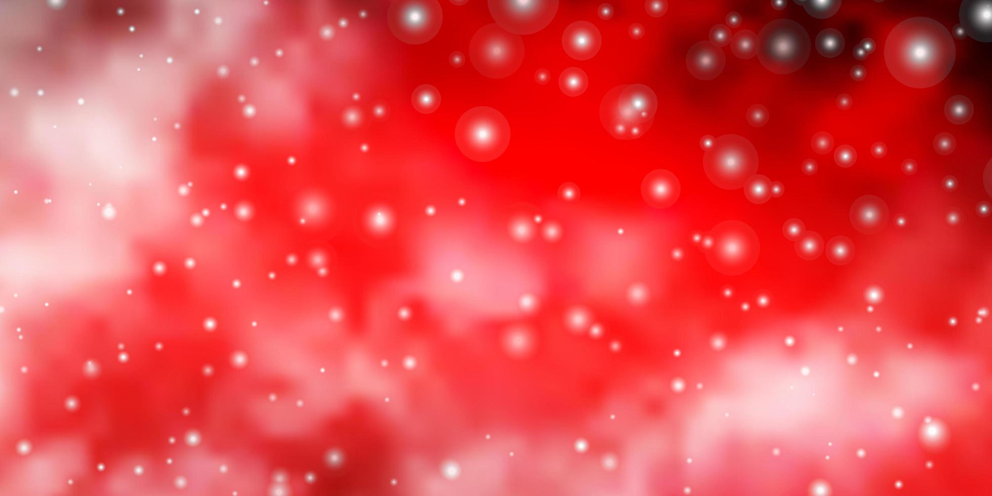 padrão de vetor vermelho escuro com estrelas abstratas. ilustração colorida com estrelas gradientes abstratas. melhor design para seu anúncio, pôster, banner.