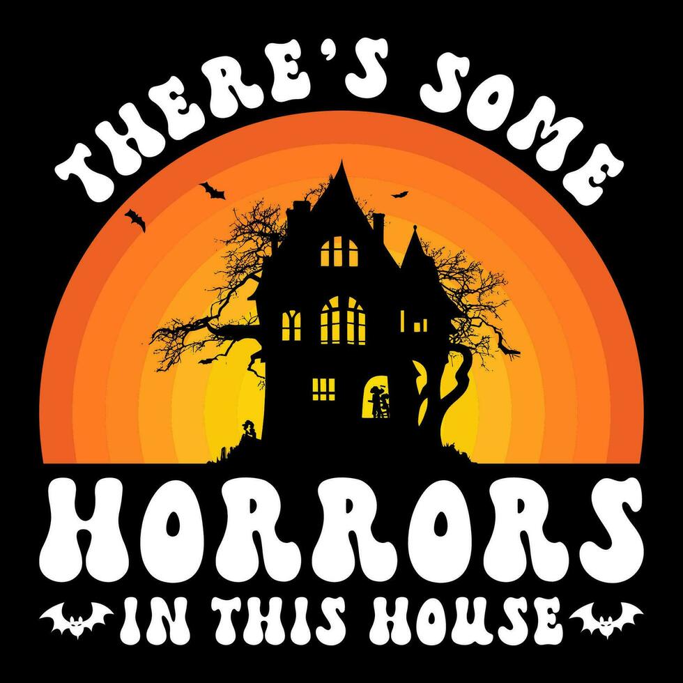 engraçado dia das Bruxas camiseta citações Projeto feliz dia das Bruxas vetor, abóbora, bruxa, assustador, fantasma, silhueta vetor