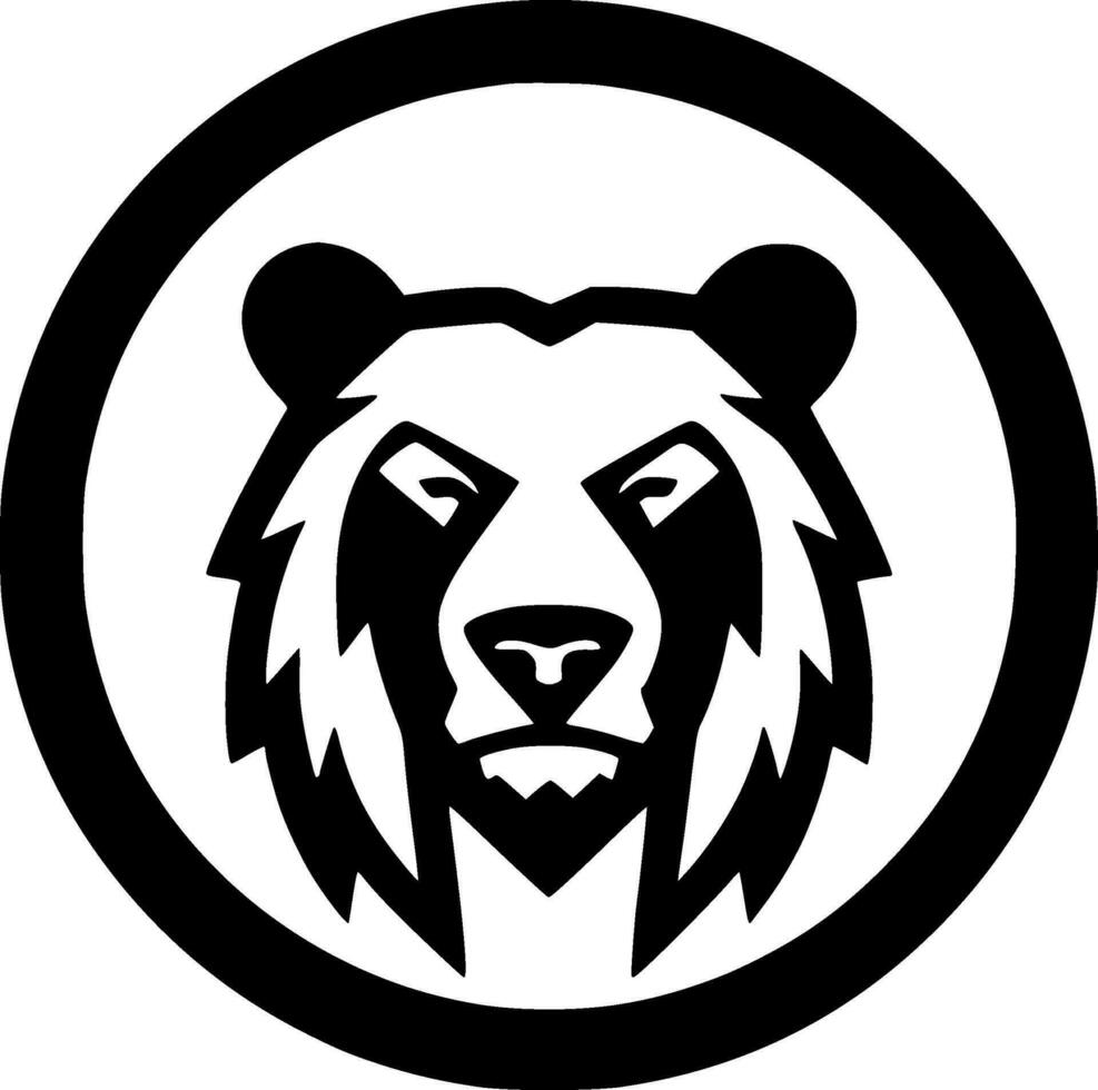 Urso - Alto qualidade vetor logotipo - vetor ilustração ideal para camiseta gráfico